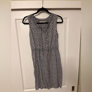 Loft Sleeveless Patterned Dress